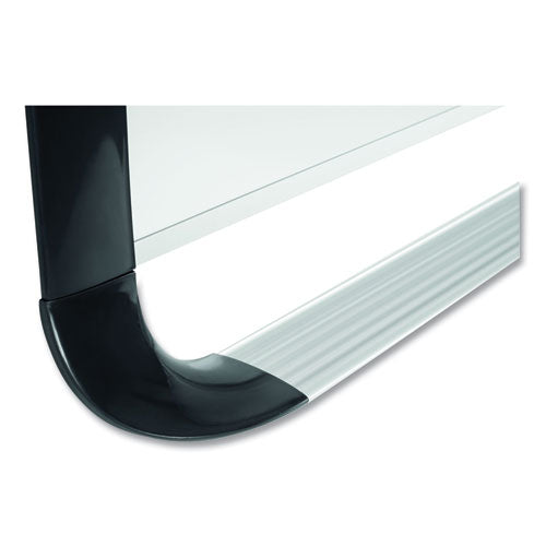 Image of MasterVision® Gold Ultra Magnetic Dry Erase Boards, 72" x 48", White Surface, Black/Satin Aluminum Frame