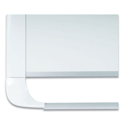 Image of MasterVision® Gold Ultra Magnetic Dry Erase Boards, 72" x 48", White Surface, White/Natural Aluminum Frame