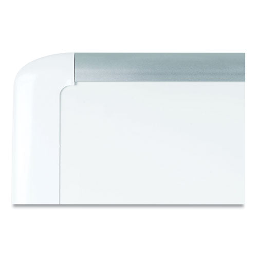 Image of MasterVision® Gold Ultra Magnetic Dry Erase Boards, 72" x 48", White Surface, White/Natural Aluminum Frame