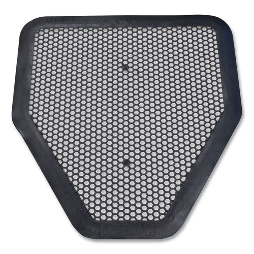 Image of Big D Industries Deo-Gard Disposable Urinal Mat, Charcoal, Mountain Air, 17.5 X 20.5, 6/carton