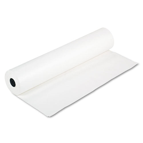 Image of Pacon® Rainbow Duo-Finish Colored Kraft Paper, 35 lb Wrapping Weight, 36" x 1,000 ft, White