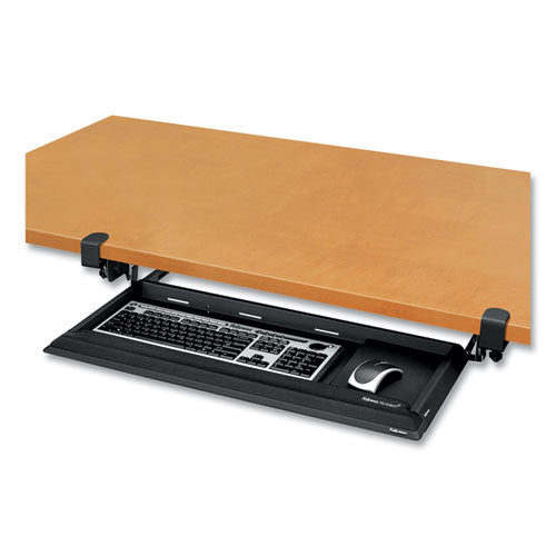 Image of Fellowes® Designer Suites Deskready Keyboard Drawer, 19.19w X 9.81d, Black Pearl