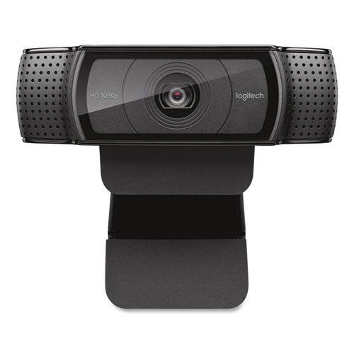 Image of Logitech® C920e Hd Business Webcam, 1280 Pixels X 720 Pixels, Black