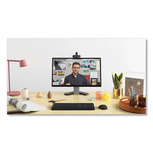 Image of Logitech® C920e Hd Business Webcam, 1280 Pixels X 720 Pixels, Black