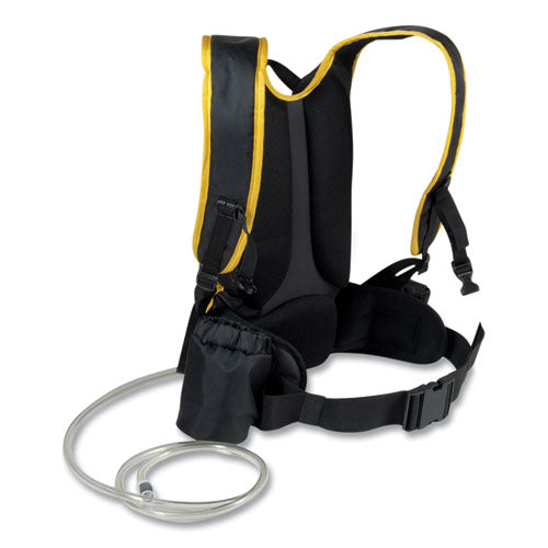 Image of Rubbermaid® Commercial Flow Finishing System, 18" Wide Nylon Head, 56" Yellow Plastic Handle