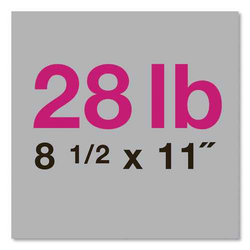 Image of Navigator® Platinum Paper, 99 Bright, 28 lb Bond Weight, 8.5 x 11, White, 500/Ream