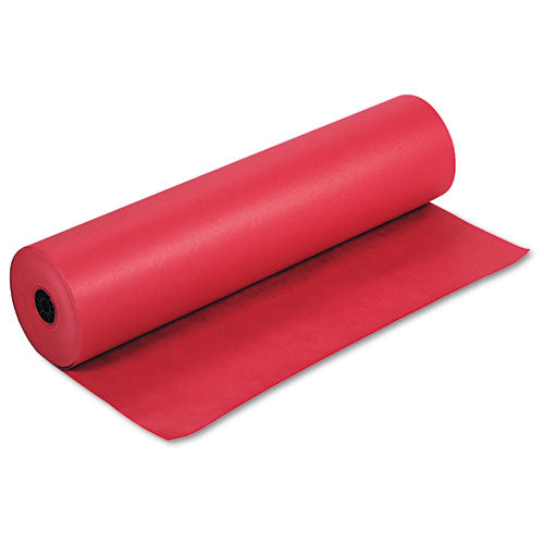 Image of Pacon® Spectra ArtKraft Duo-Finish Paper, 48 lb Text Weight, 36" x 1,000 ft, Scarlet