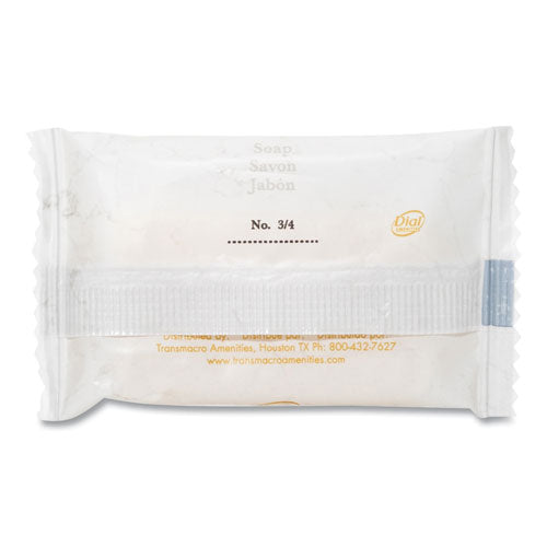 Image of Dial® Amenities Amenities Deodorant Soap, Pleasant Scent, # 3/4, 1,000/Carton
