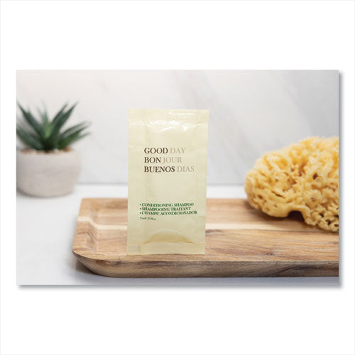 Image of Good Day Conditioning Shampoo, Fresh Scent, 0.25 oz, 500/Carton