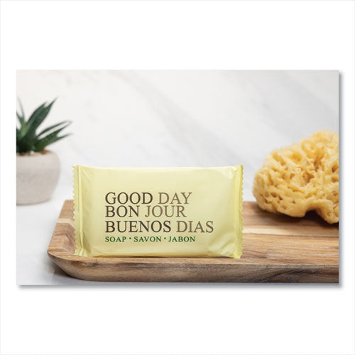 Image of Good Day Amenity Bar Soap, Pleasant Scent, # 1 1/2, 500/Carton