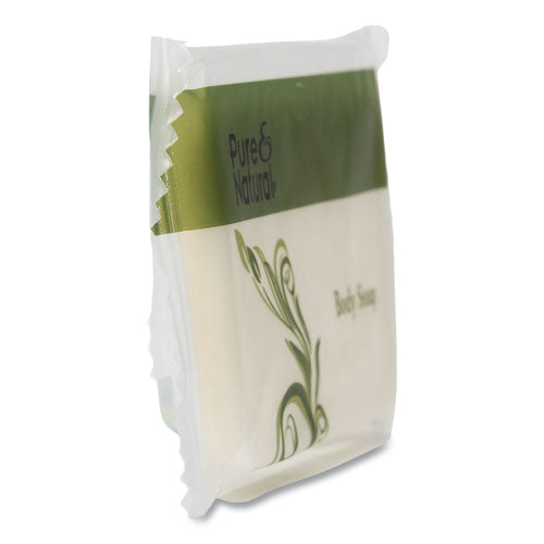Image of Pure & Natural Body and Facial Soap, Fresh Scent, # 1 1/2, 500/Carton