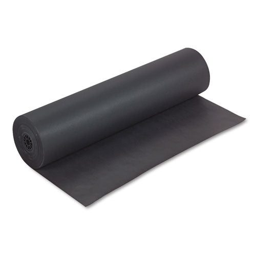 Image of Pacon® Spectra ArtKraft Duo-Finish Paper, 48 lb Text Weight, 36" x 1,000 ft, Black