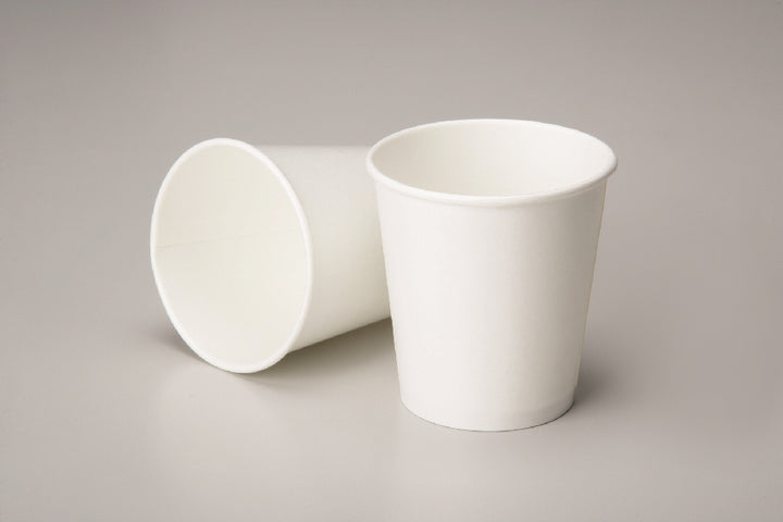 Image of Disposable Paper Cup, Hot Liquids, 12 oz, White