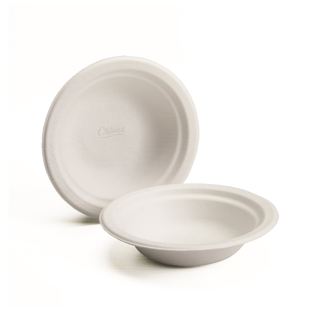 Image of Disposable Paper Bowl, 12 oz, Natural