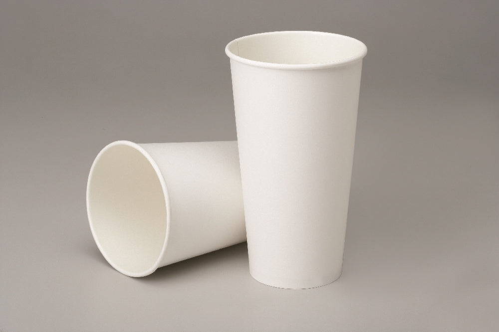 Image of Disposable Paper Cup, Cold Beverage, Plastic Coated, 32 oz