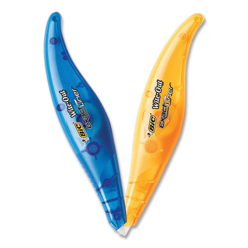 Image of BIC® Wite-Out Brand Exact Liner Correction Tape, Non-Refillable, 0.2" x 236", 4/Pack