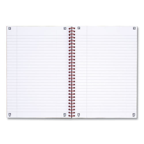 Image of Black n' Red Hardcover Twinwire Notebooks, SCRIBZEE Compatible, 1-Subject, Wide/Legal Rule, Black/Red Cover, (70) 9.88 x 6.88 Sheets