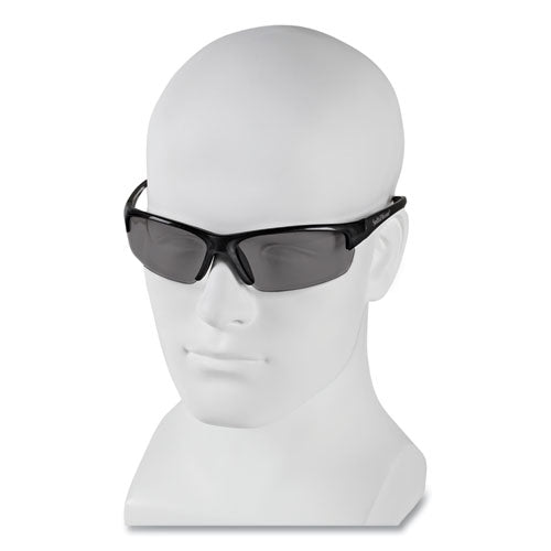 Image of KleenGuard Equalizer Safety Glasses, Gunmetal Frame, Smoke Lens, 12/Box