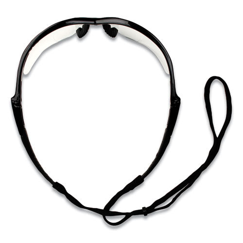 Image of KleenGuard V60 Nemesis Rx Reader Safety Glasses, Black Frame, Clear Lens, +3.0 Diopter Strength, 6/Box