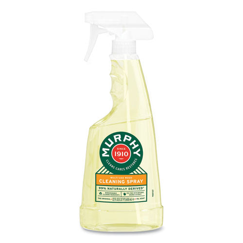 Image of Murphy® Oil Soap Spray Formula, All-Purpose, Orange, 22 Oz Spray Bottle, 9/carton