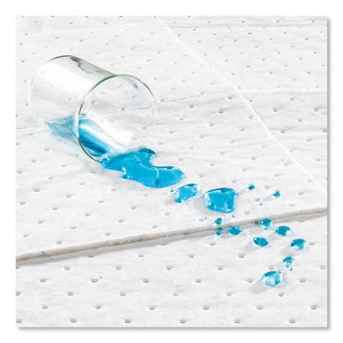 Image of HOSPECO® Taskbrand Industrial Oil Only Sorbent Pad, 0.17 Gal, 15 X 18, 100/carton