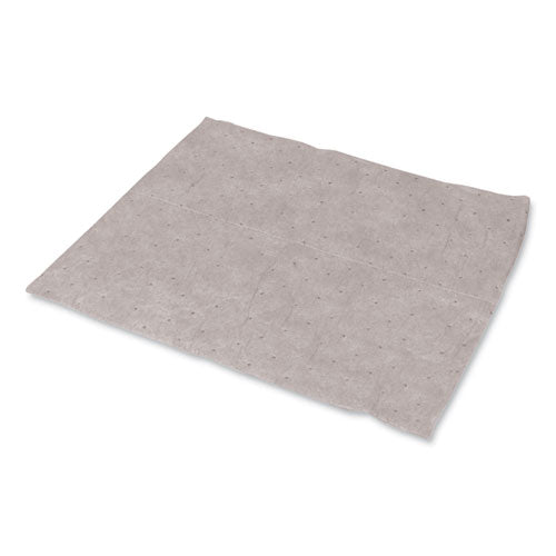 Image of HOSPECO® Taskbrand All Sorb Industrial Sorbent Pad, 0.24 Gal, 15 X 18, 100/carton