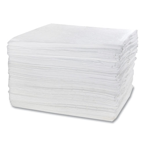 Image of HOSPECO® TASKBrand Industrial Oil Only Sorbent Pad, 0.14 gal, 15 x 18, 200/Carton