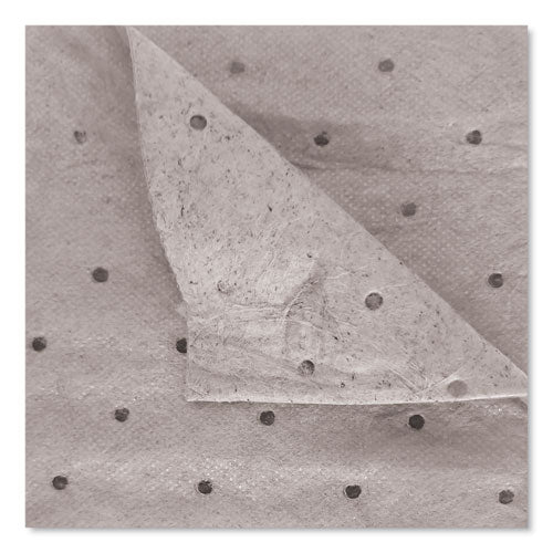 Image of HOSPECO® Taskbrand All Sorb Industrial Sorbent Pad, 0.24 Gal, 15 X 18, 100/carton