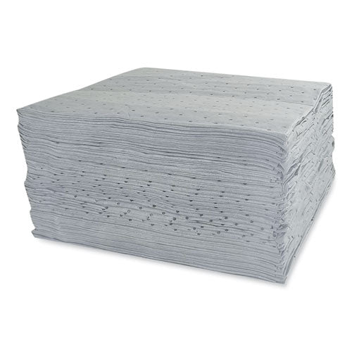 Image of HOSPECO® Taskbrand All Sorb Industrial Sorbent Pad, 0.24 Gal, 15 X 18, 100/carton