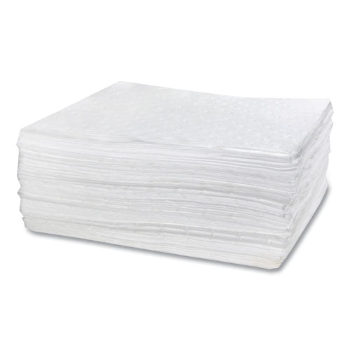 Image of HOSPECO® Taskbrand Industrial Oil Only Sorbent Pad, 0.17 Gal, 15 X 18, 100/carton