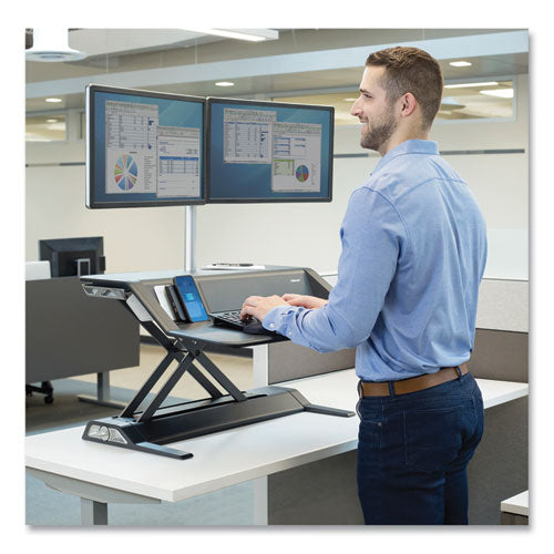 Image of Fellowes® Lotus Dual Monitor Arm Kit, For 26" Monitors, Silver, Supports 13 Lb