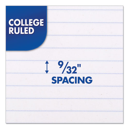 Image of Mead® Spiral Notebook, 1-Subject, Medium/College Rule, Randomly Assorted Cover Color, (100) 11 x 8 Sheets