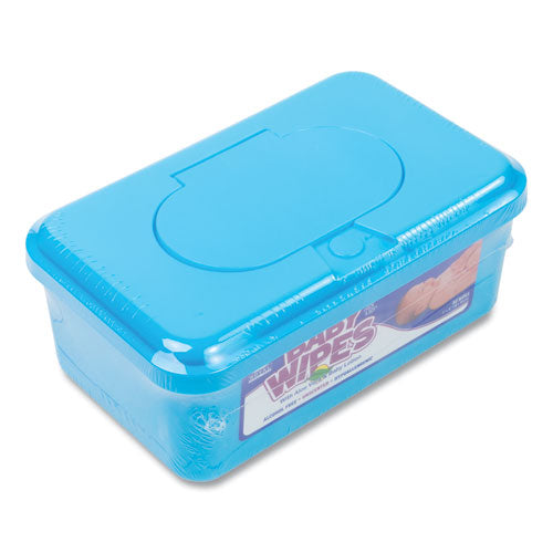 Image of AmerCareRoyal® Baby Wipes Tub, Unscented, White, 80/Tub, 12 Tubs/Carton