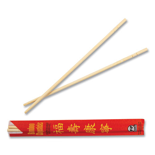 Image of AmerCareRoyal® Chopsticks, Paper, 9", Natural, 1,000/Carton