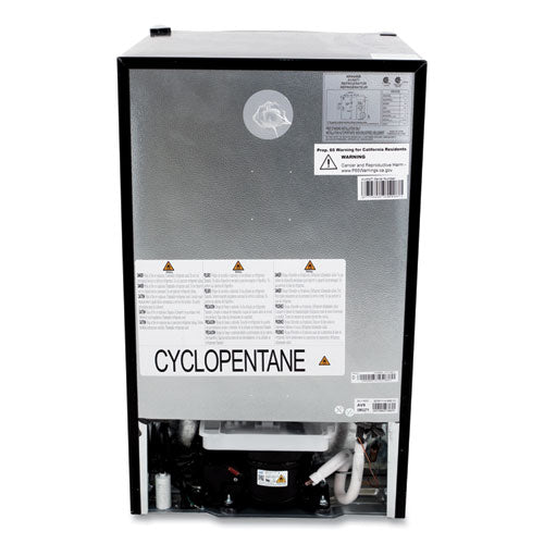 Image of Avanti 4.4 Cu.ft. Auto-Defrost Refrigerator, 19.25 X 22 X 33, Black