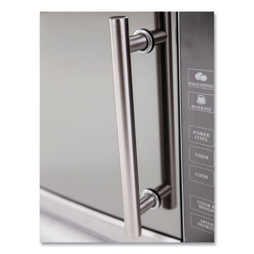 Image of Avanti 1.1 Cubic Foot Capacity Stainless Steel Touch Microwave Oven, 1,000 Watts
