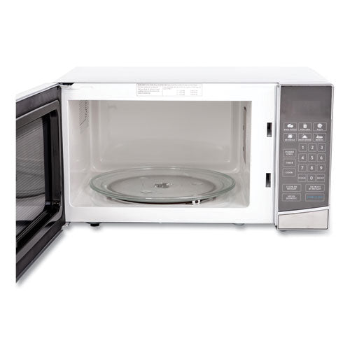 Image of Avanti 1.1 Cubic Foot Capacity Stainless Steel Touch Microwave Oven, 1,000 Watts