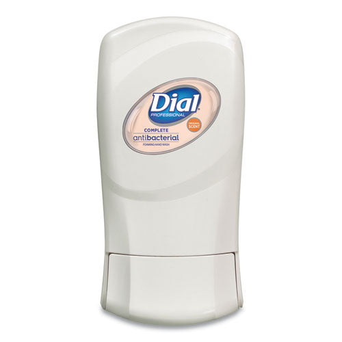 Image of Dial® Professional Antibacterial Foaming Hand Wash Refill for FIT Manual Dispenser, Original Scent, 1.2 L, 3/Carton