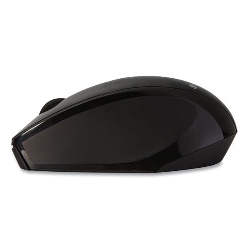 Image of Verbatim® Wireless Notebook Multi-Trac Blue Led Mouse, 2.4 Ghz Frequency/32.8 Ft Wireless Range, Left/right Hand Use, Black