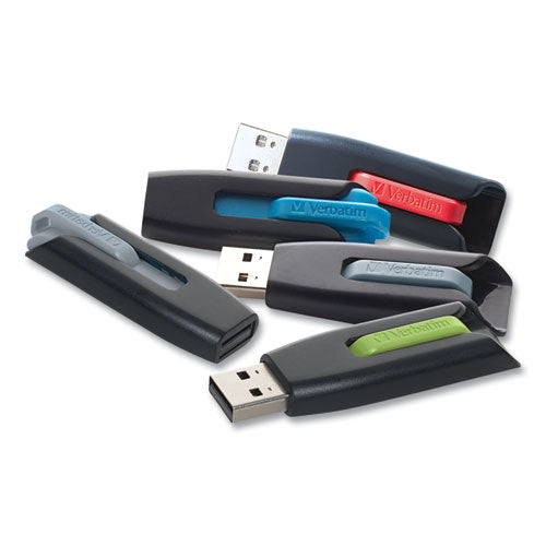 Image of Verbatim® Store 'n' Go V3 Usb 3.0 Drive, 16 Gb, Black/gray