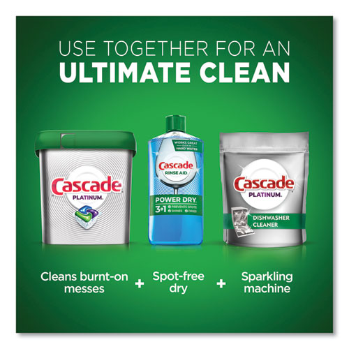 Image of Cascade® Actionpacs, Fresh Scent, 11.7 Oz Bag, 21/pack, 5 Packs/carton