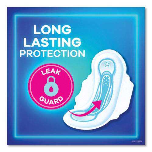Image of Always® Maxi Pads, Extra Heavy Overnight, 20/pack