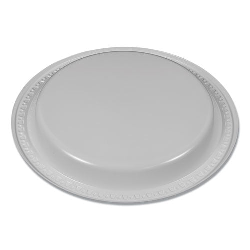 Image of Tablemate® Plastic Dinnerware, Plates, 7" Dia, White, 125/pack