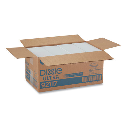 Image of Dixie® Ultra® 1/8-Fold Linen-Replacement Dinner Napkins, Two-Ply, 17 X 17, White