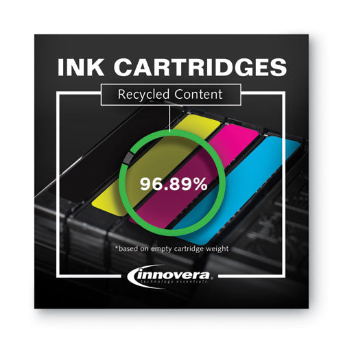 Image of Innovera® Remanufactured Black High-Yield Ink, Replacement for 972XL (F6T84AN), 10,000 Page-Yield