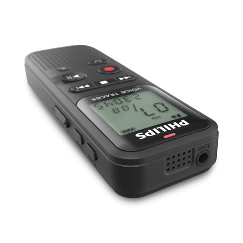 Image of Philips® Voice Tracer DVT1160 Audio Recorder, 8 GB, Gray