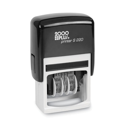 Image of COSCO 2000PLUS® Economy Dater, Self-Inking, Black