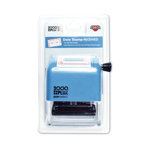 Image of COSCO 2000PLUS® Es Dater, Received + Date, 1 X 1.81, Red
