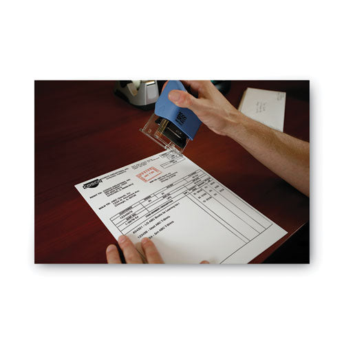 Image of COSCO 2000PLUS® Es Dater, Received + Date, 1 X 1.81, Red