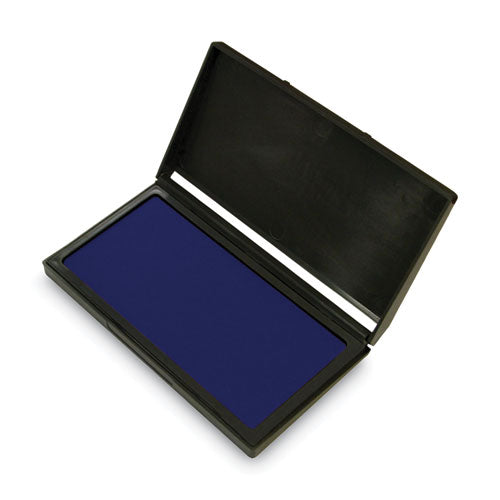 Image of COSCO Microgel Stamp Pad for 2000 PLUS, 6.17" x 3.13", Blue